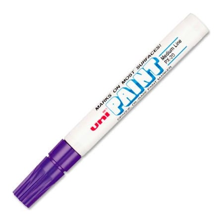 Sanford Sanford Uni Paint Marker, Oil-Based, Medium, Violet Ink 63606